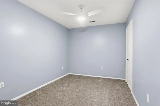 a view of empty room