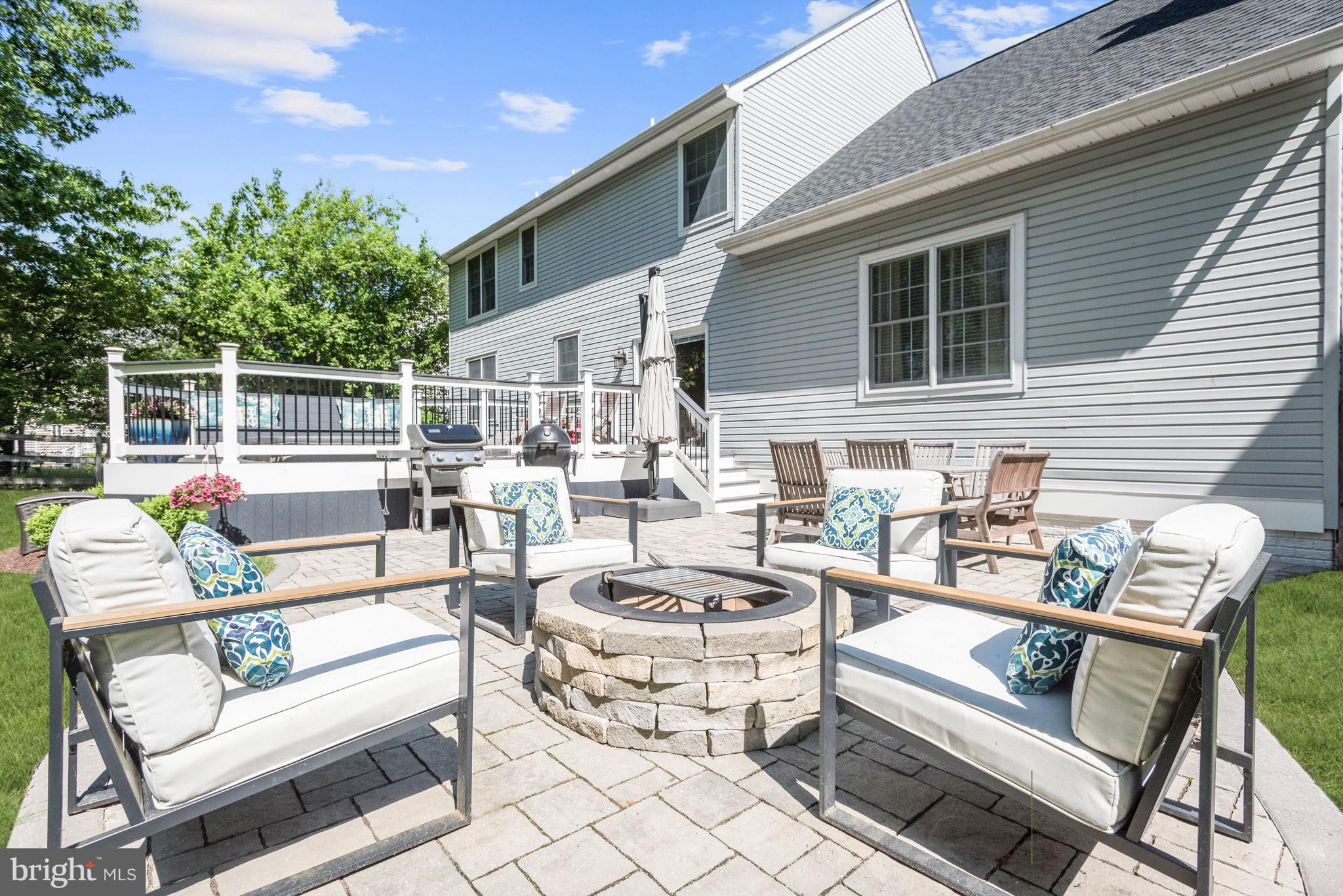 10178 Deep Skies Drive Laurel, MD 20723 - Photo 45 of 54 Patio with Firepit