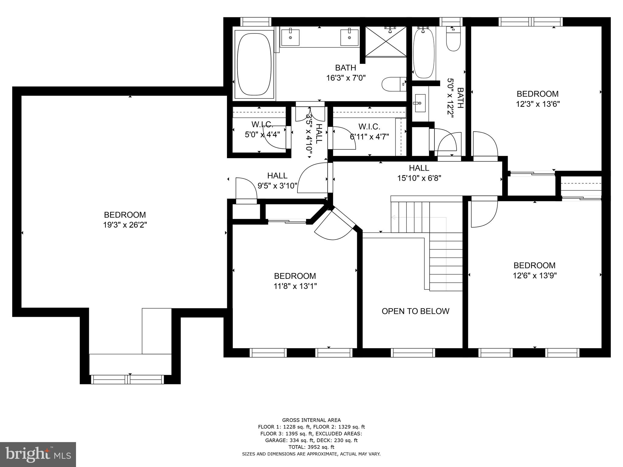 10178 Deep Skies Drive Laurel, MD 20723 - Photo 52 of 54 Upper Level Floor Plan