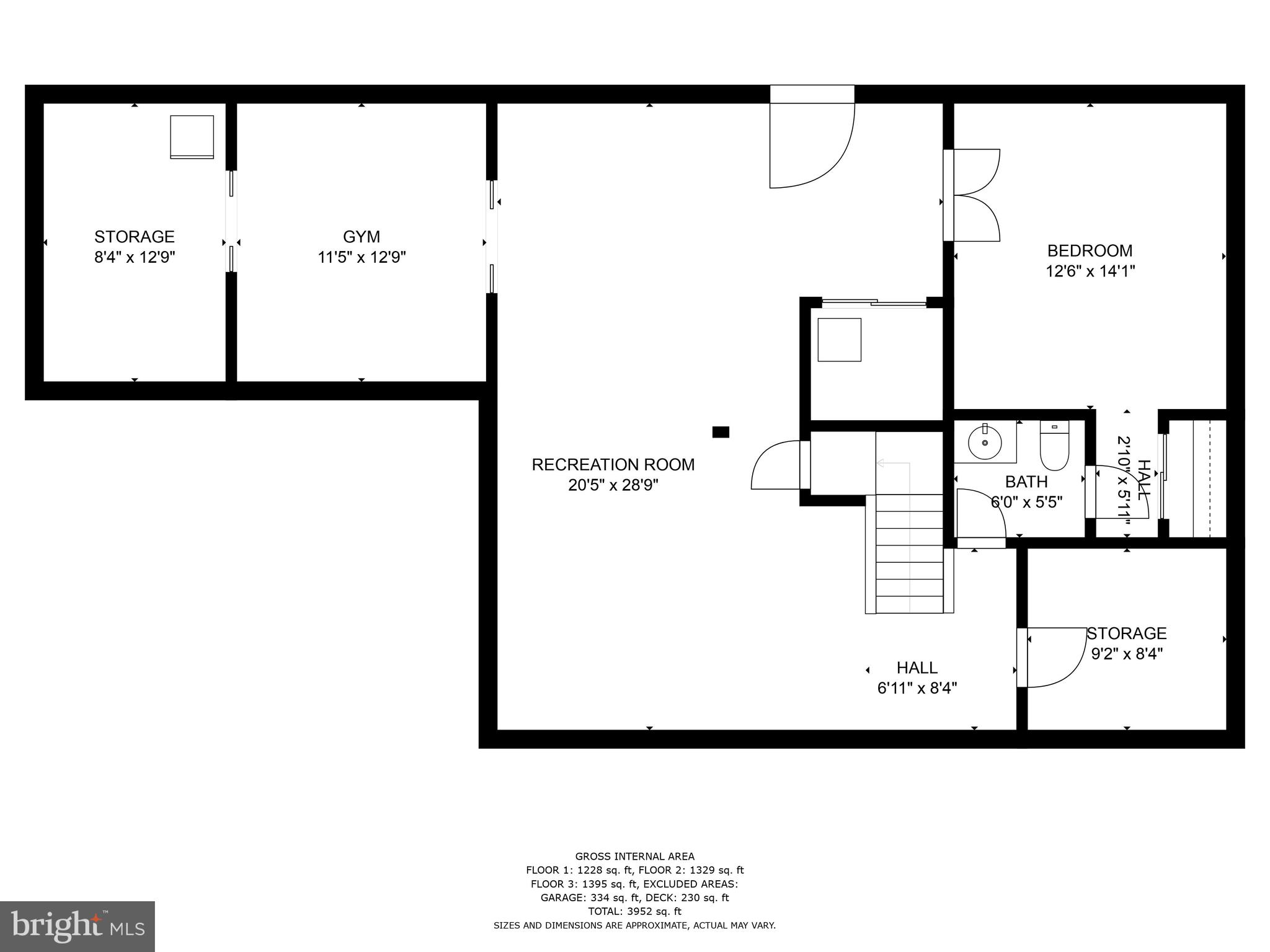 10178 Deep Skies Drive Laurel, MD 20723 - Photo 53 of 54 Lower Level Floor Plan