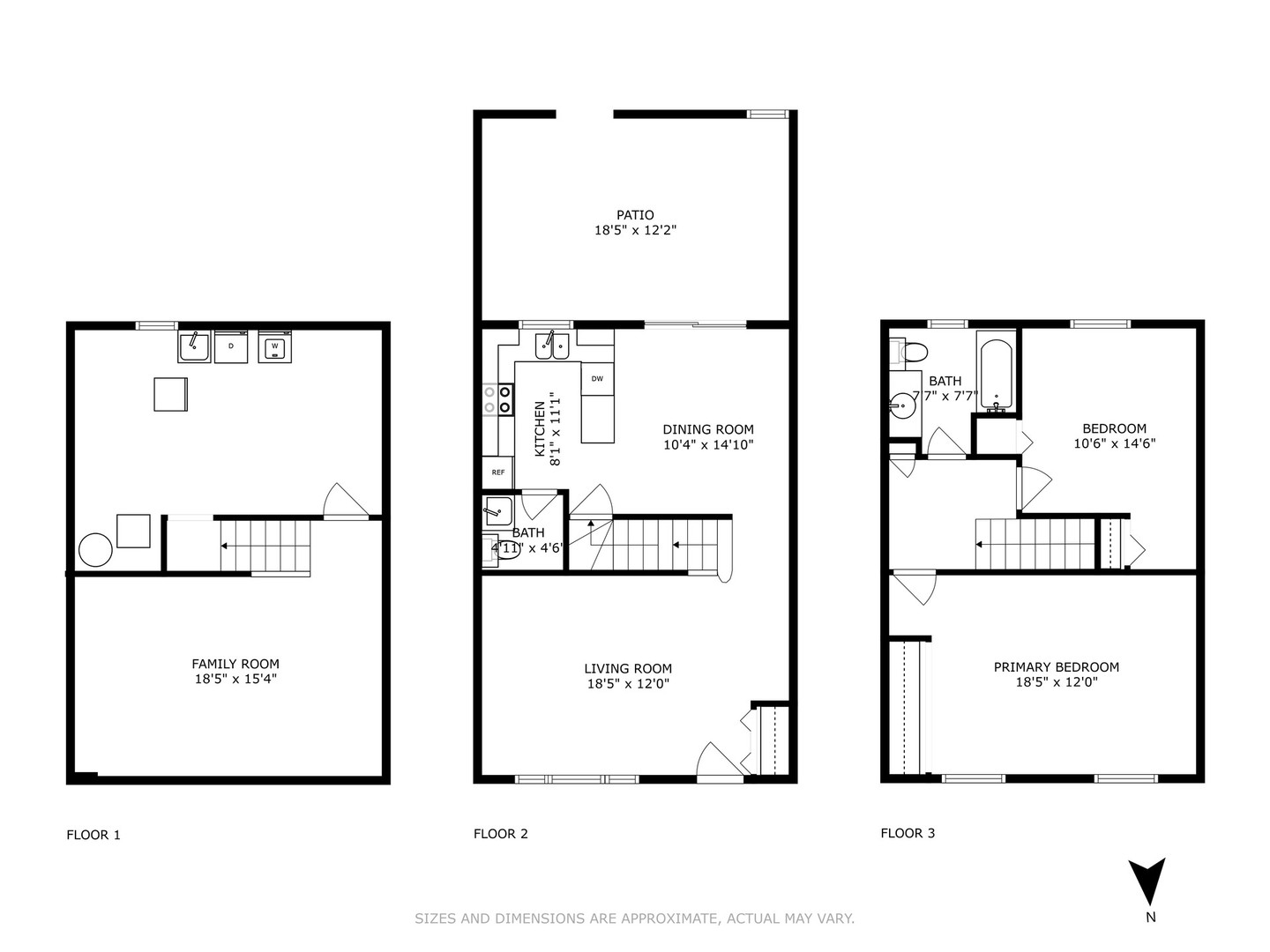 2148 Rugen Road, Unit D Glenview, IL 60026 - Photo 15 of 19 a picture of a floor plan