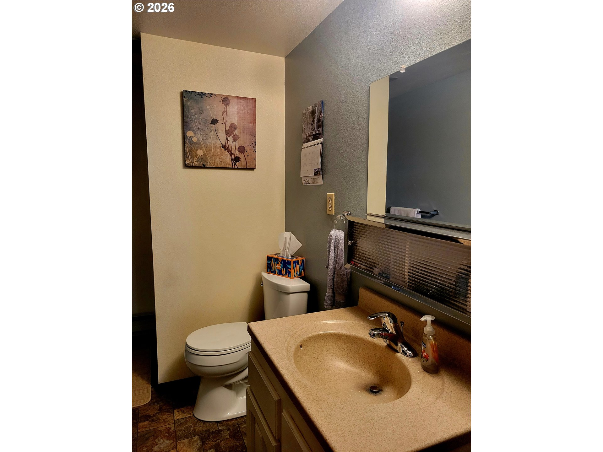 570 Drews Prairie Road Winlock, WA 98596 - Photo 35 of 41 a bathroom with a sink toilet and mirror