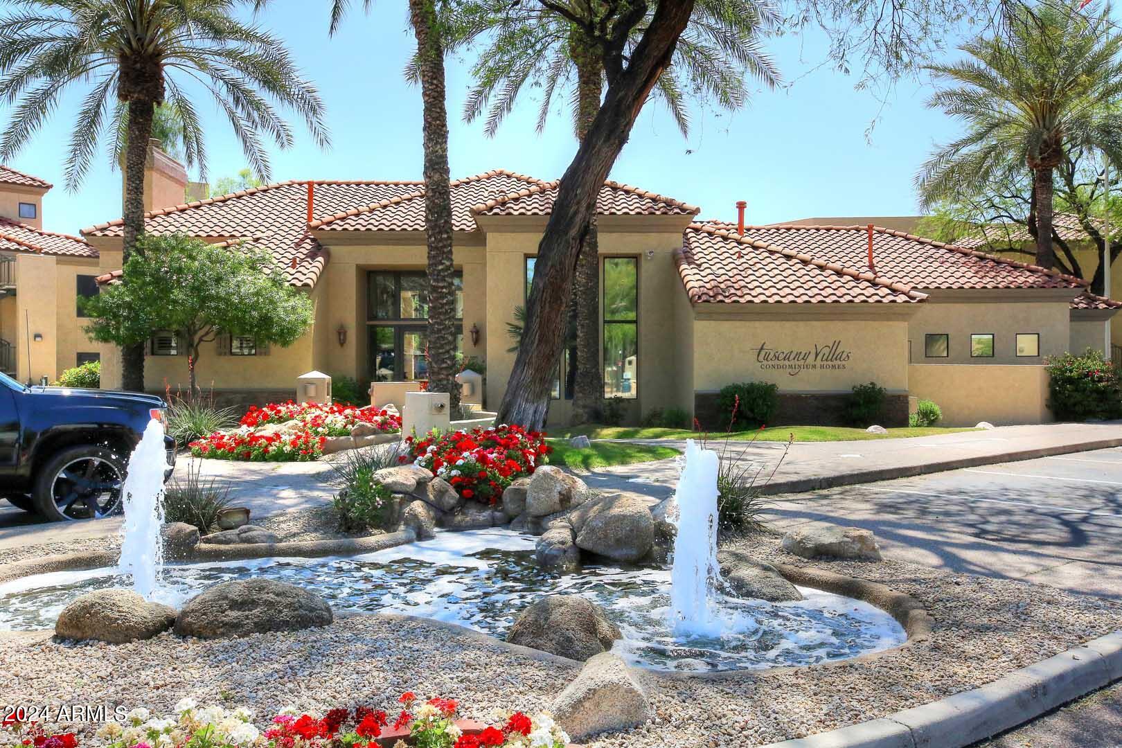 4925 East Desert Cove Avenue, Unit 363 Scottsdale, AZ 85254 - Photo 41 of 47 a front view of a house