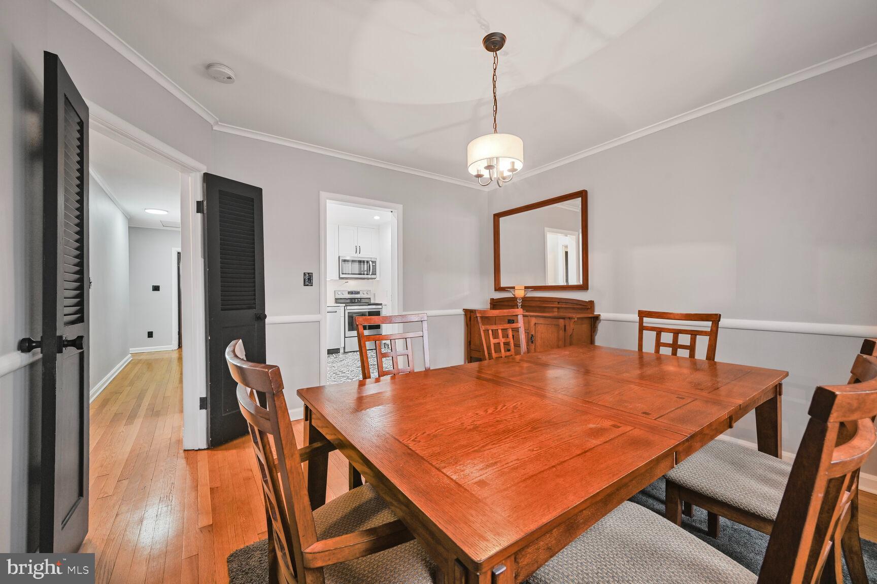 1323 Fernway Road Northwest Washington, DC 20012 - Photo 5 of 24 a view of a dining room with furniture