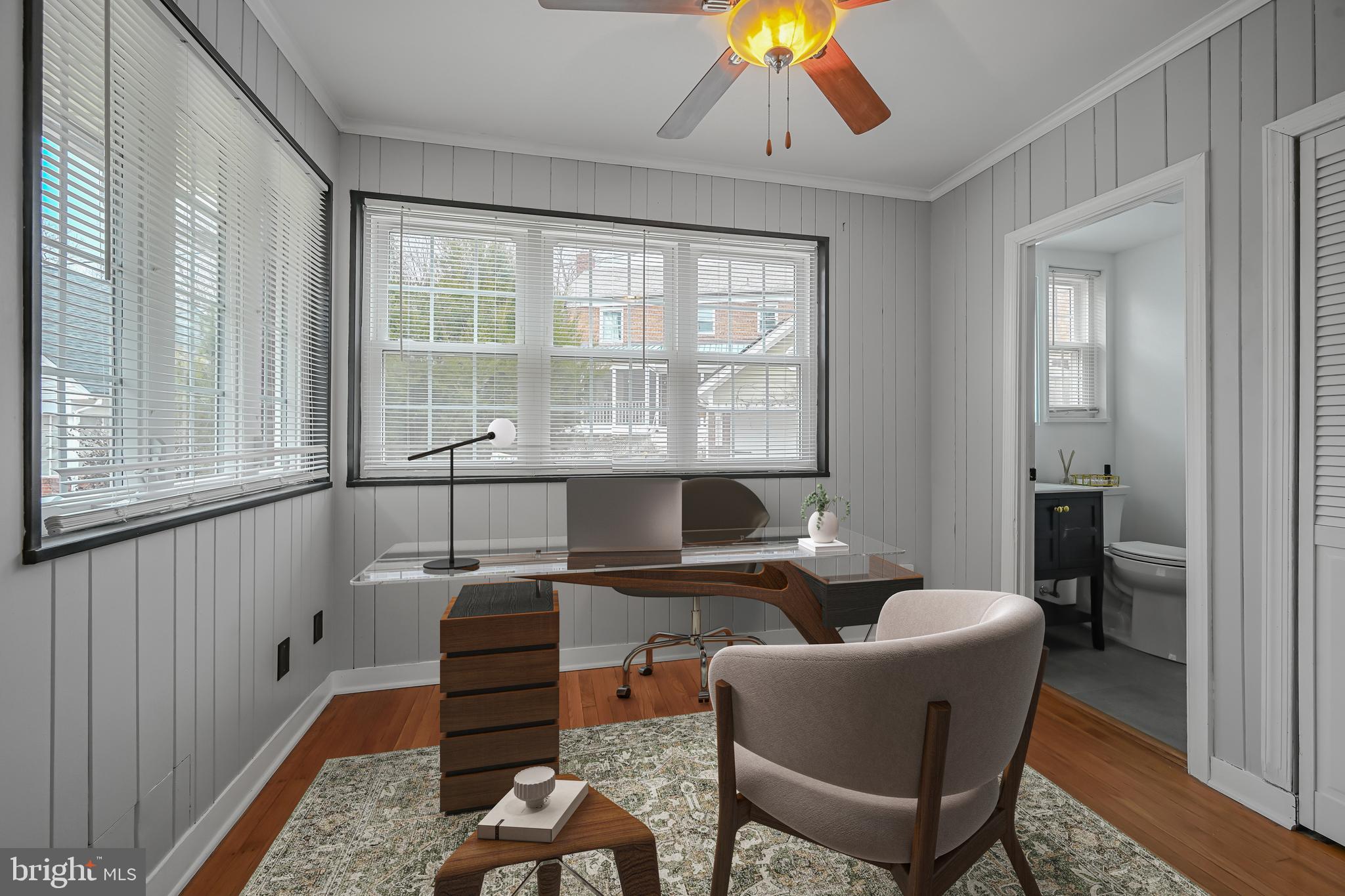 1323 Fernway Road Northwest Washington, DC 20012 - Photo 9 of 24 a living room with furniture and a window