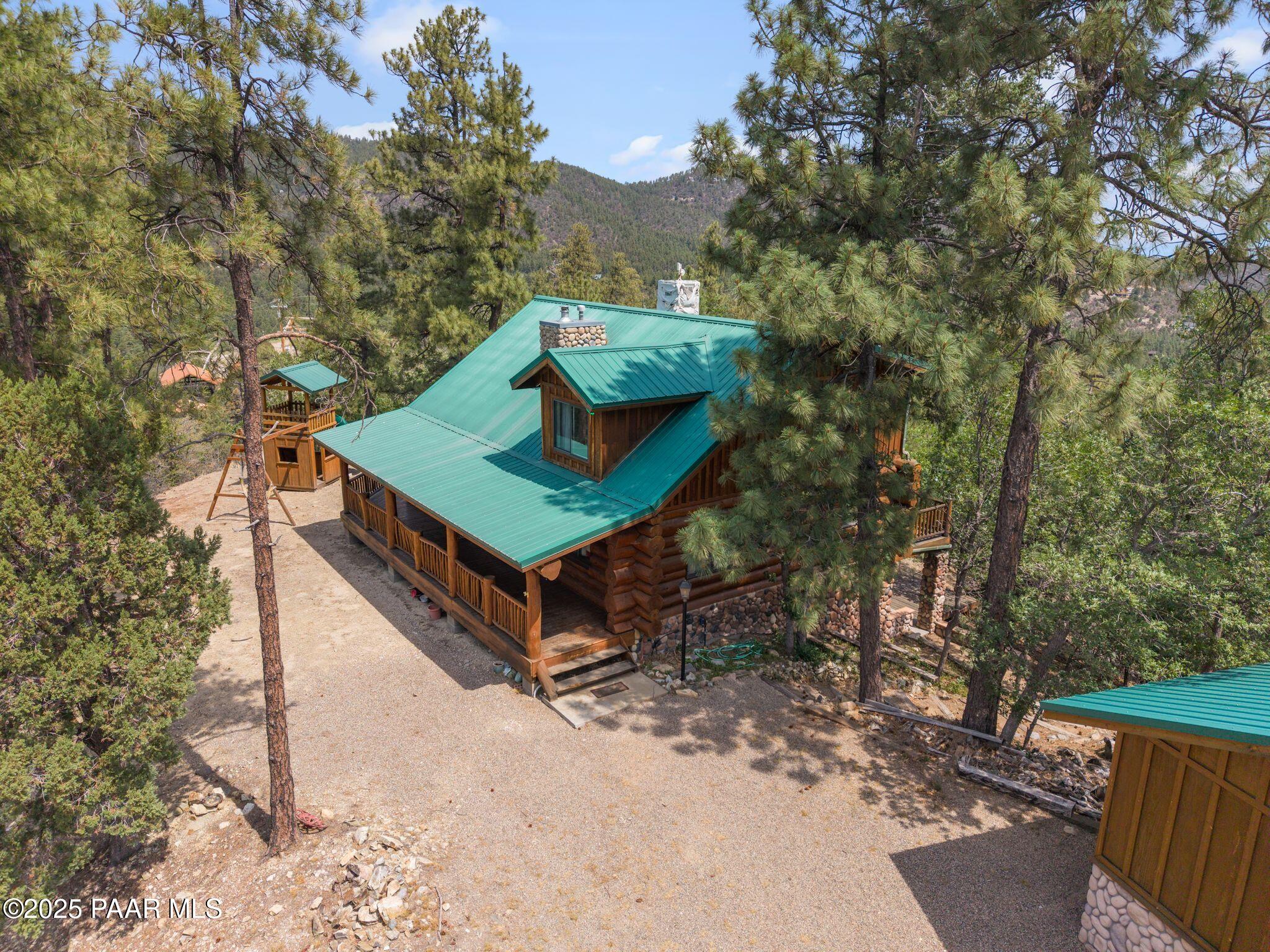 4575 East Combination Lane Prescott, AZ 86303 - Photo 4 of 50 a view of a backyard with sitting area