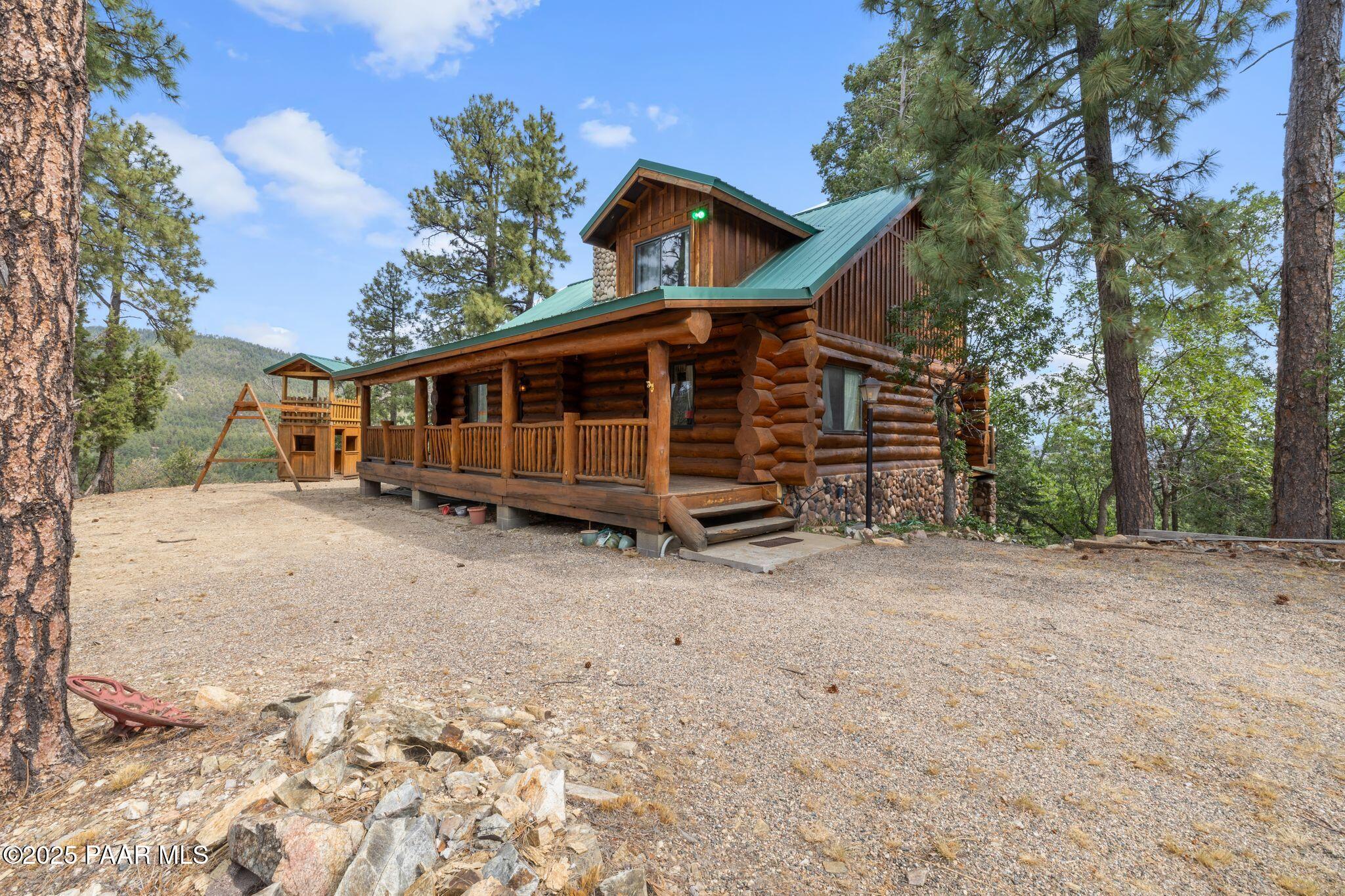 4575 East Combination Lane Prescott, AZ 86303 - Photo 5 of 50 a view of a house with a yard