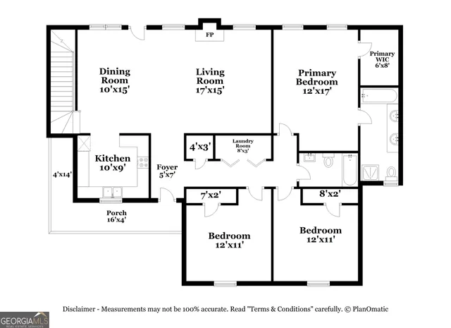$1,935 | 13 Windrush Drive, White, GA 30184