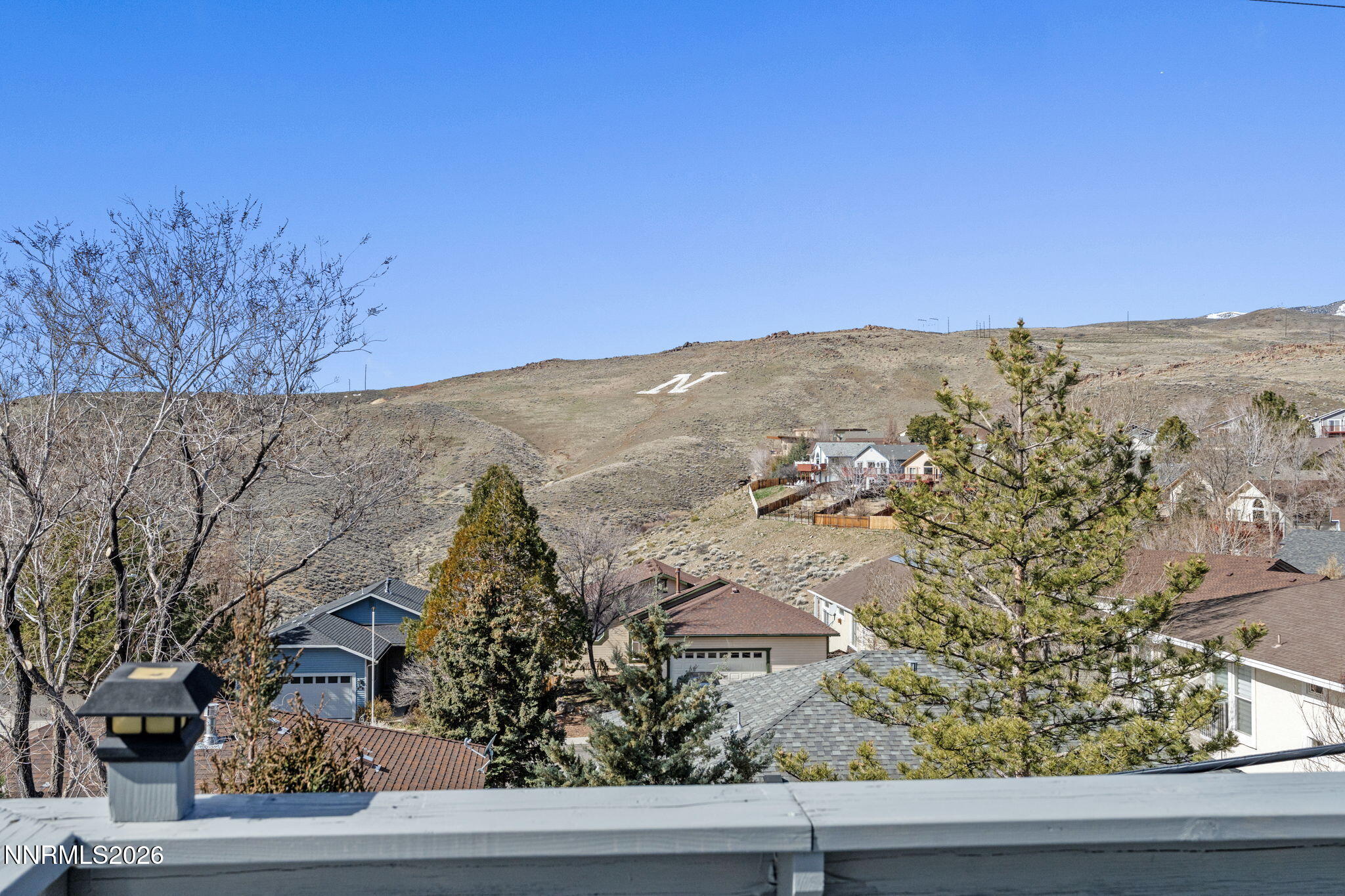 3545 Buckhorn Way Reno, NV 89503 - Photo 30 of 35 Deck View