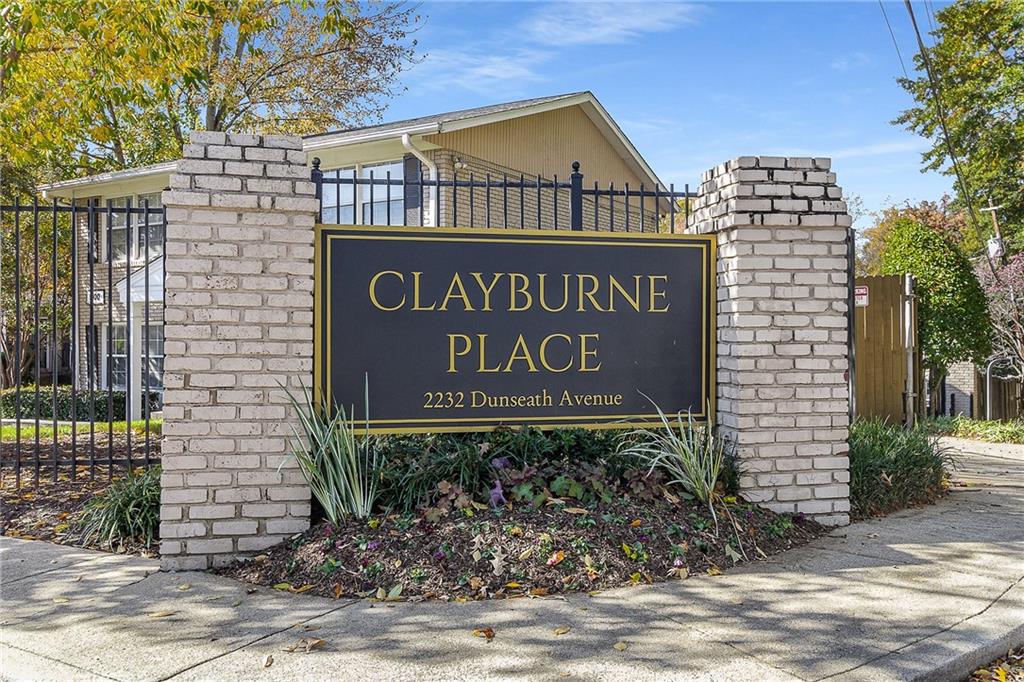 2232 Dunseath Avenue Northwest, Unit 309 Atlanta, GA 30318 - Photo 21 of 25 a sign on the side of a building
