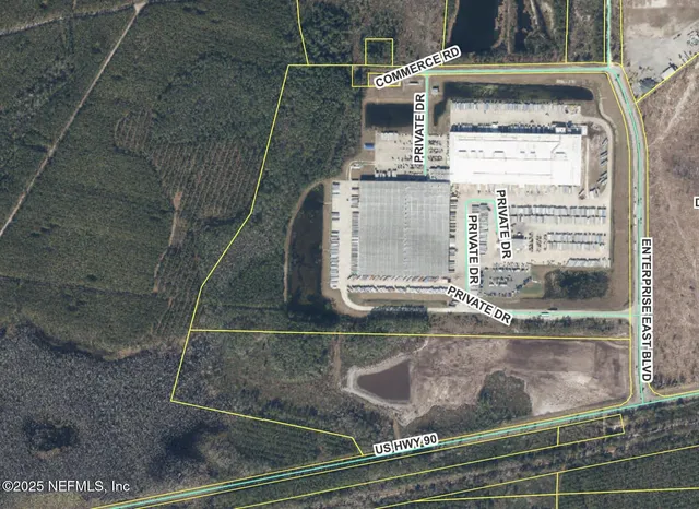 a view of a bathroom with mirror