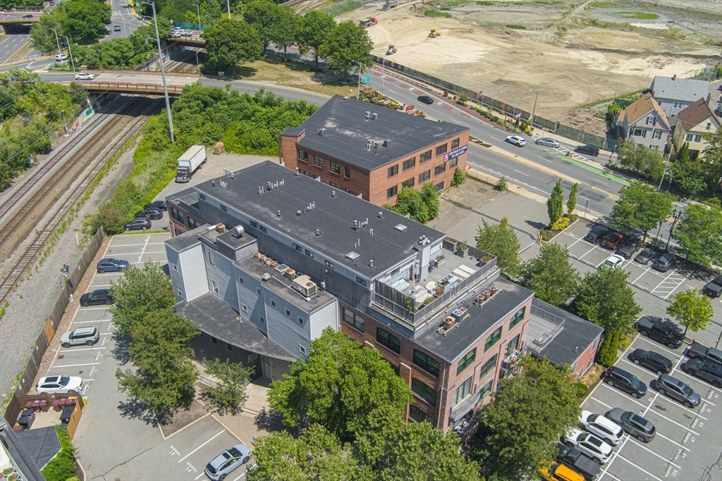 210 Broadway, Unit 406 Everett, MA 02149 - Photo 33 of 33 an aerial view of a house
