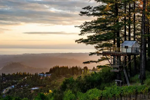 a view of a mountain