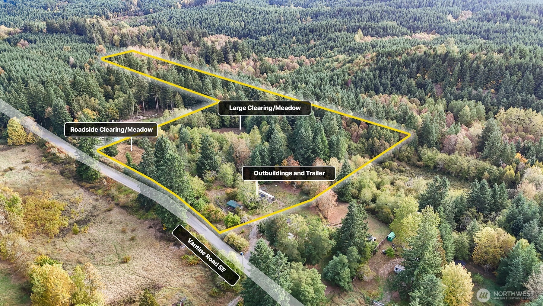 14440 Vantine Road Southeast Tenino, WA 98589 - Photo 15 of 18 a view of a balcony with lawn chairs