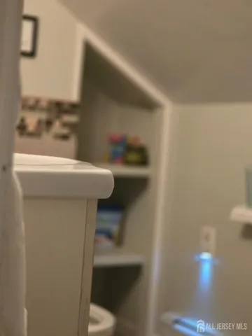 a close view of utility room