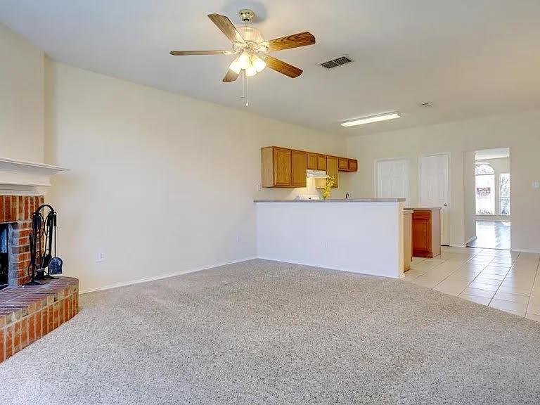 3621 Desert Mesa Road Fort Worth, TX 76262 - Photo 5 of 12 Living/Family Room off kitchen