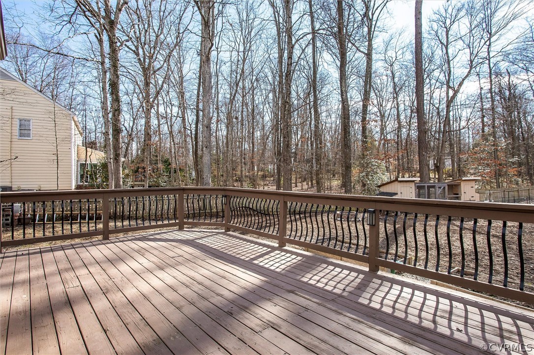 1970 Albion Road Midlothian, VA 23113 - Photo 39 of 50 a view of balcony with wooden floor