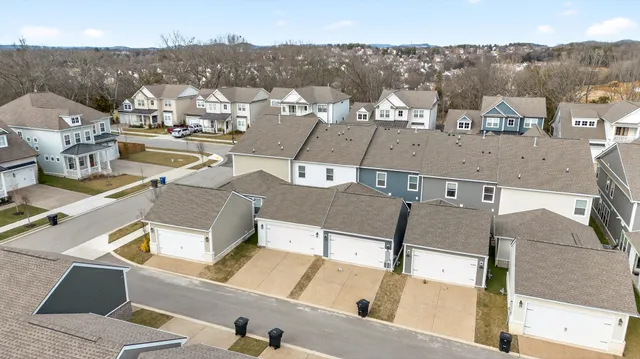 a view of a city with tall buildings