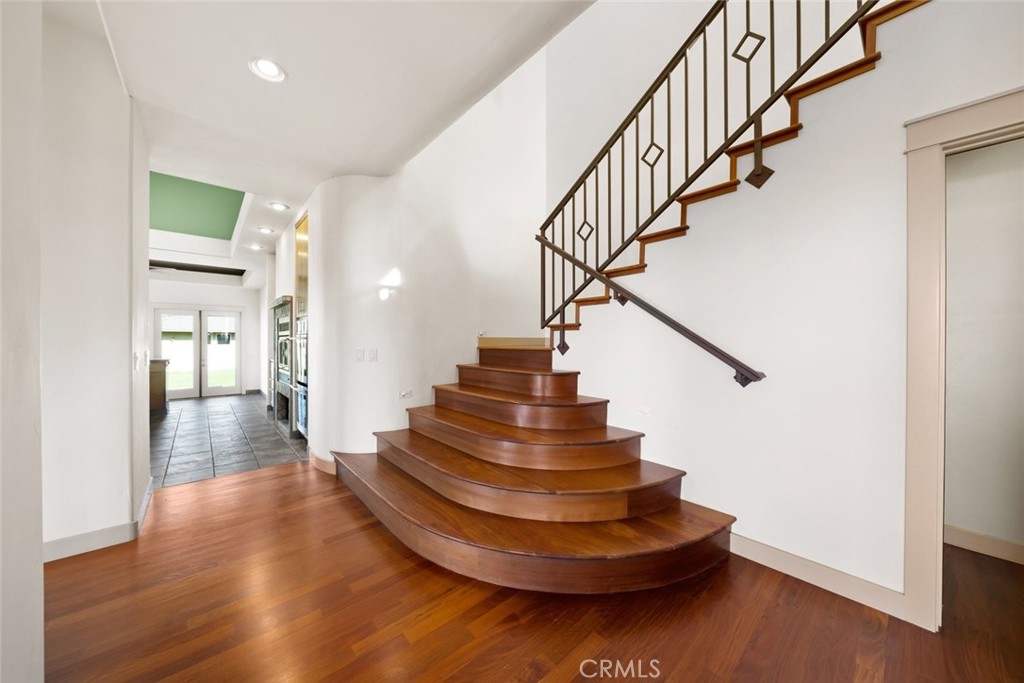 5840 Rocky Canyon Road Atascadero, CA 93422 - Photo 20 of 74 a view of entryway and hall with wooden floor