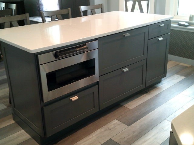 28 Angell Street Woonsocket, RI 02895 - Photo 13 of 20 Island with built in microwave