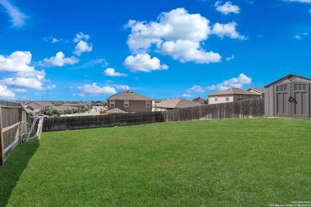 a view of a green field