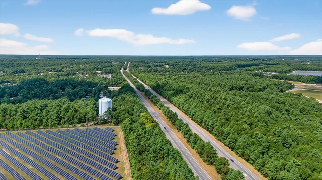 a view of a city from a balcony