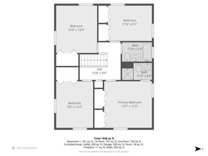 a picture of a floor plan