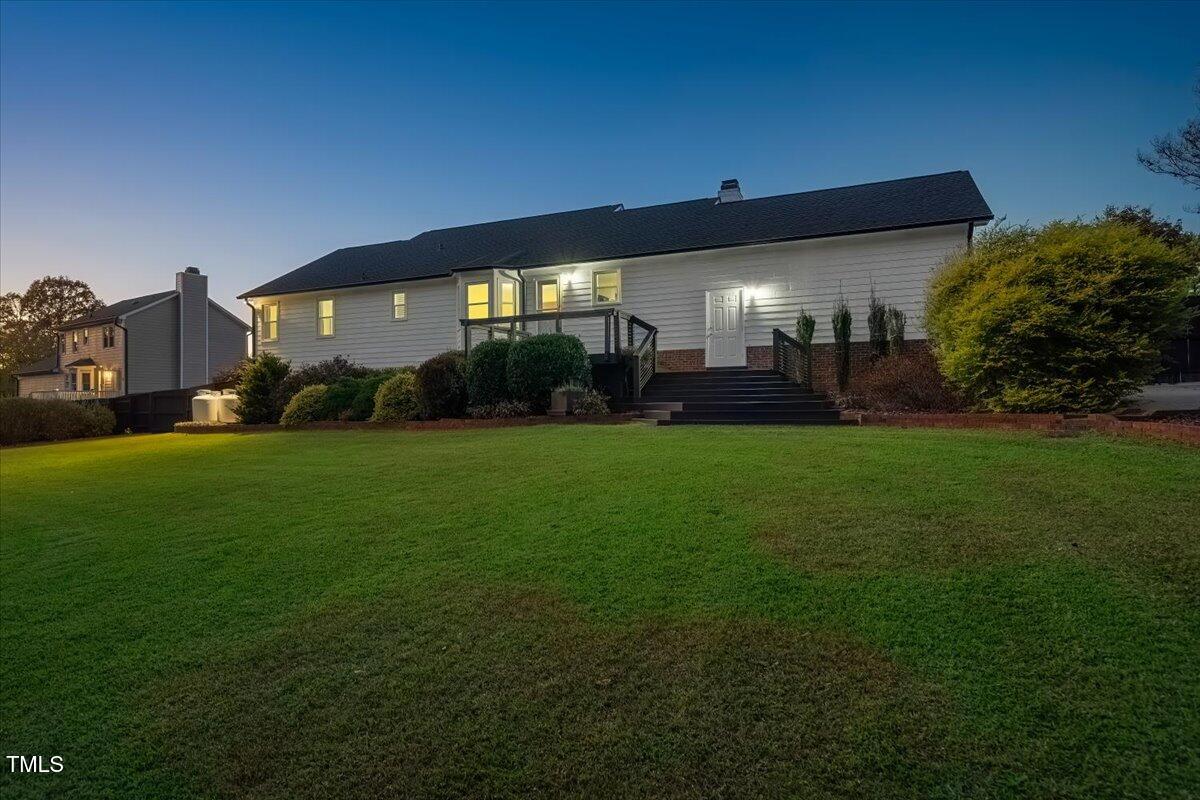 620 Trunecek Circle Raleigh, NC 27603 - Photo 48 of 53 a view of a big yard of front a house