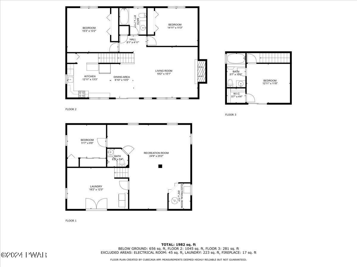 1066 Boat House Road Lake Ariel, PA 18436 - Photo 52 of 52 All floors floorplan