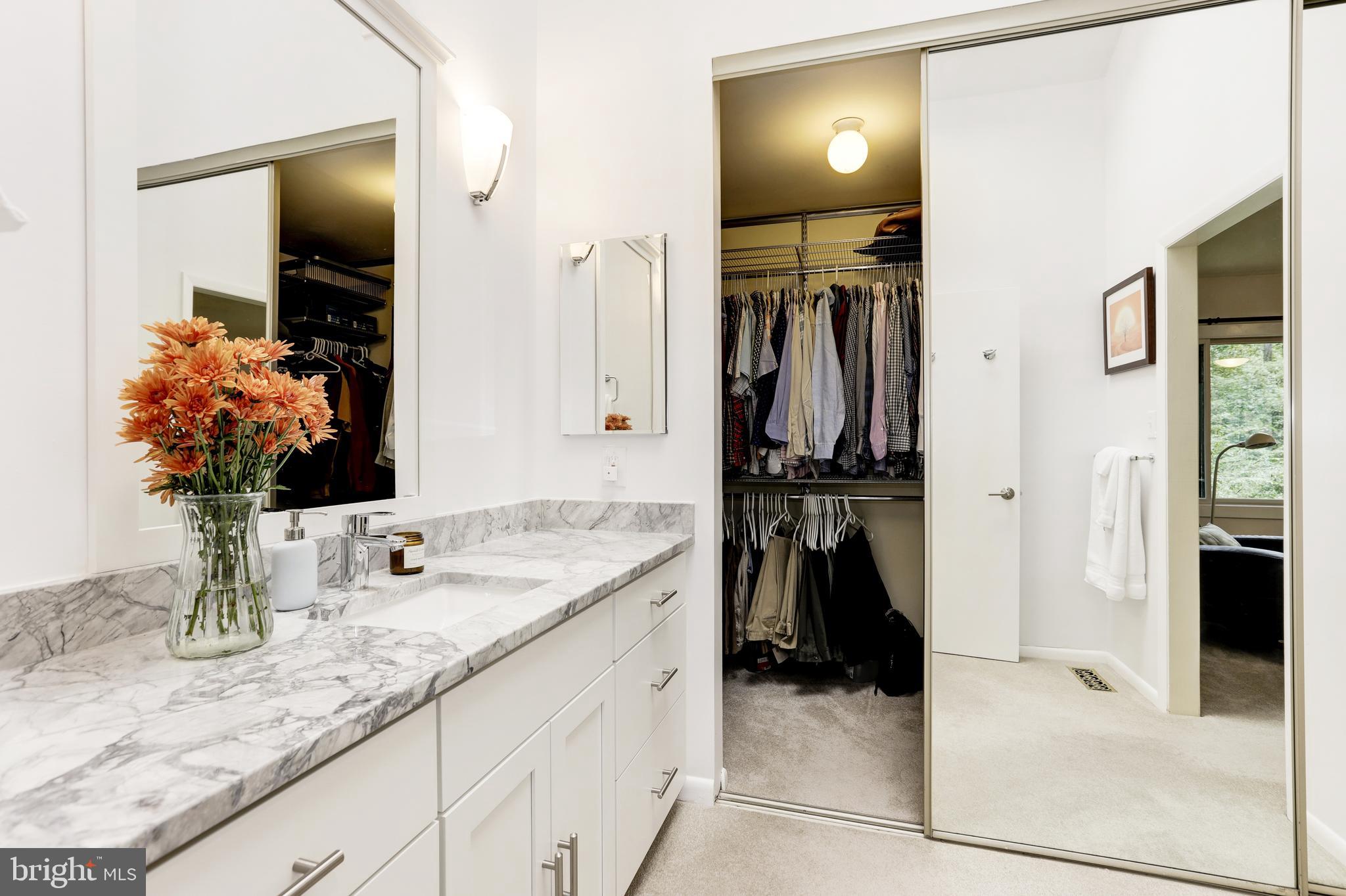7338 Hooking Road McLean, VA 22101 - Photo 29 of 61 Dressing Area & Elfa Walk-In Closet