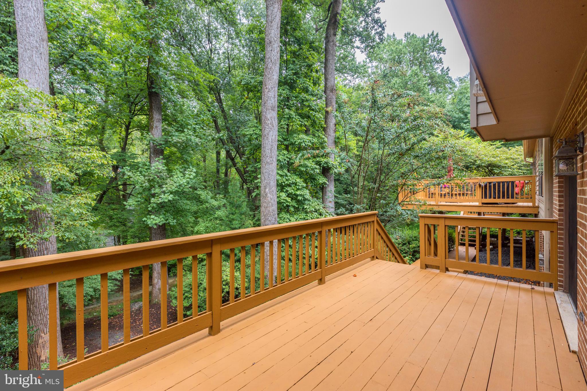 7338 Hooking Road McLean, VA 22101 - Photo 40 of 61 Deck off of Family Room