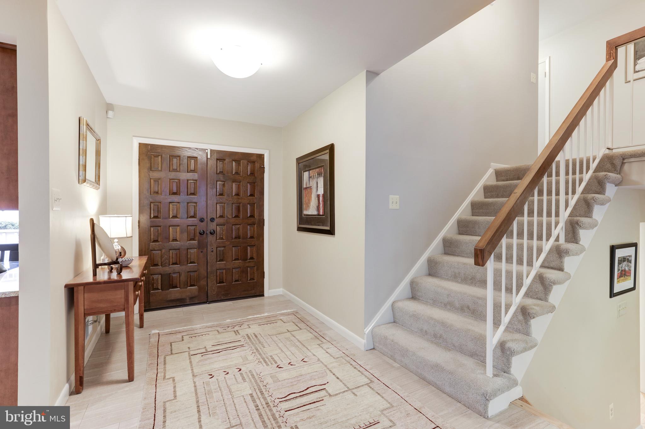 Handsome Double Door Entrance