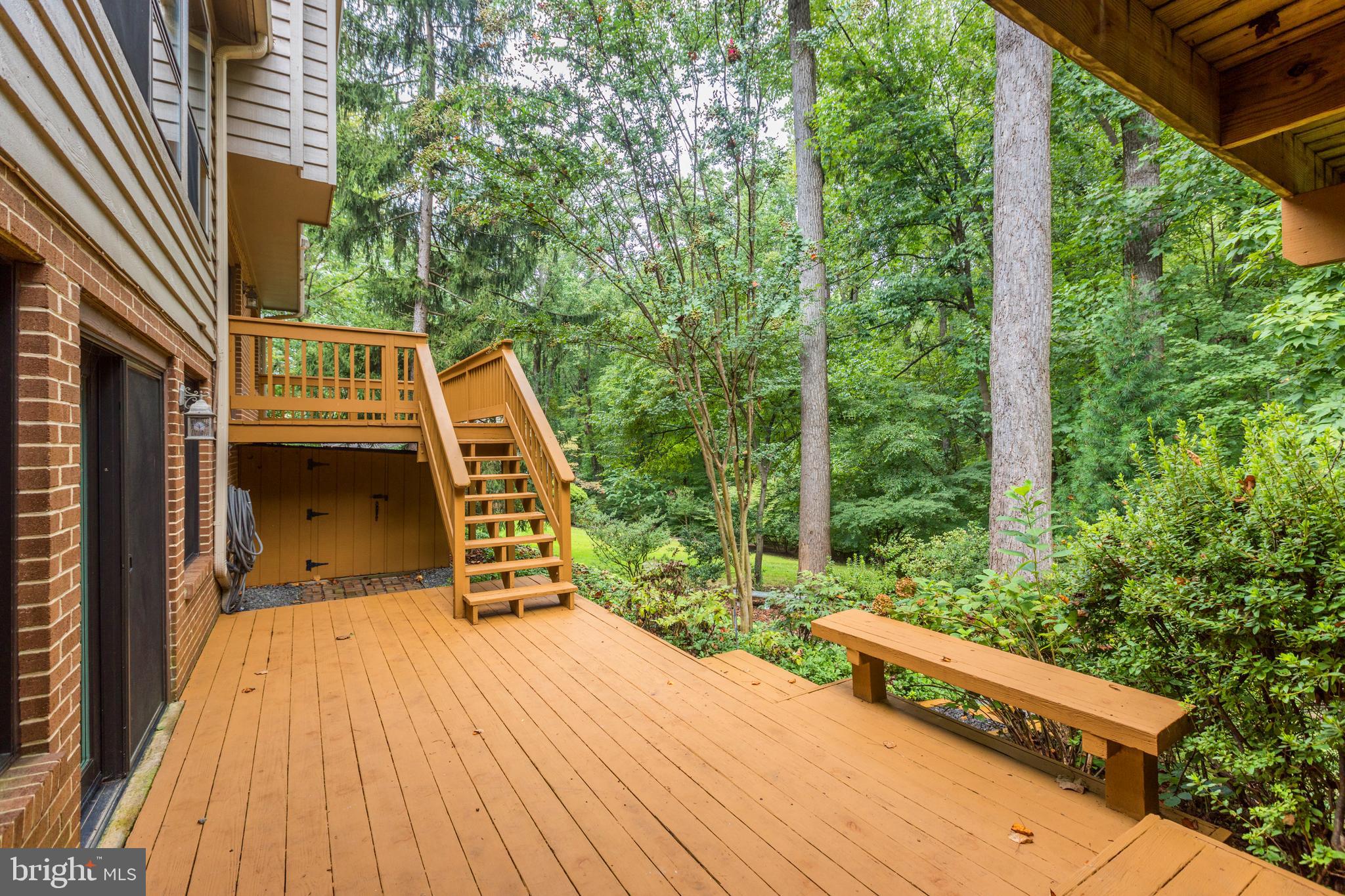 7338 Hooking Road McLean, VA 22101 - Photo 51 of 61 This Deck Leads to Family Room Deck