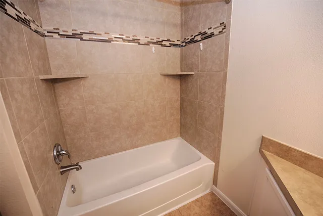 a view of a fireplace