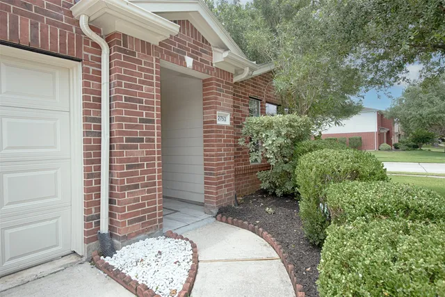 a view of a park with slide