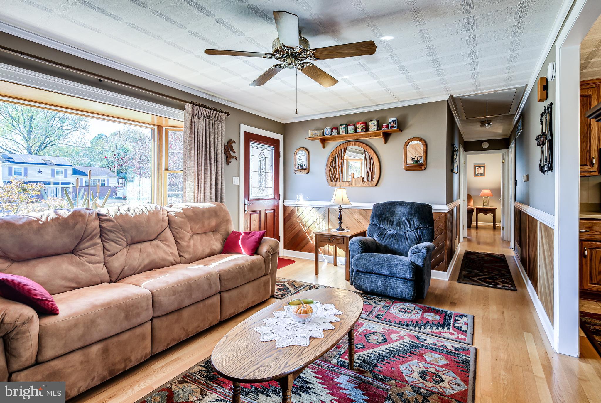 6630 Grouse Road Elkridge, MD 21075 - Photo 4 of 35 Sun-Filled Living Room With Hardwoods