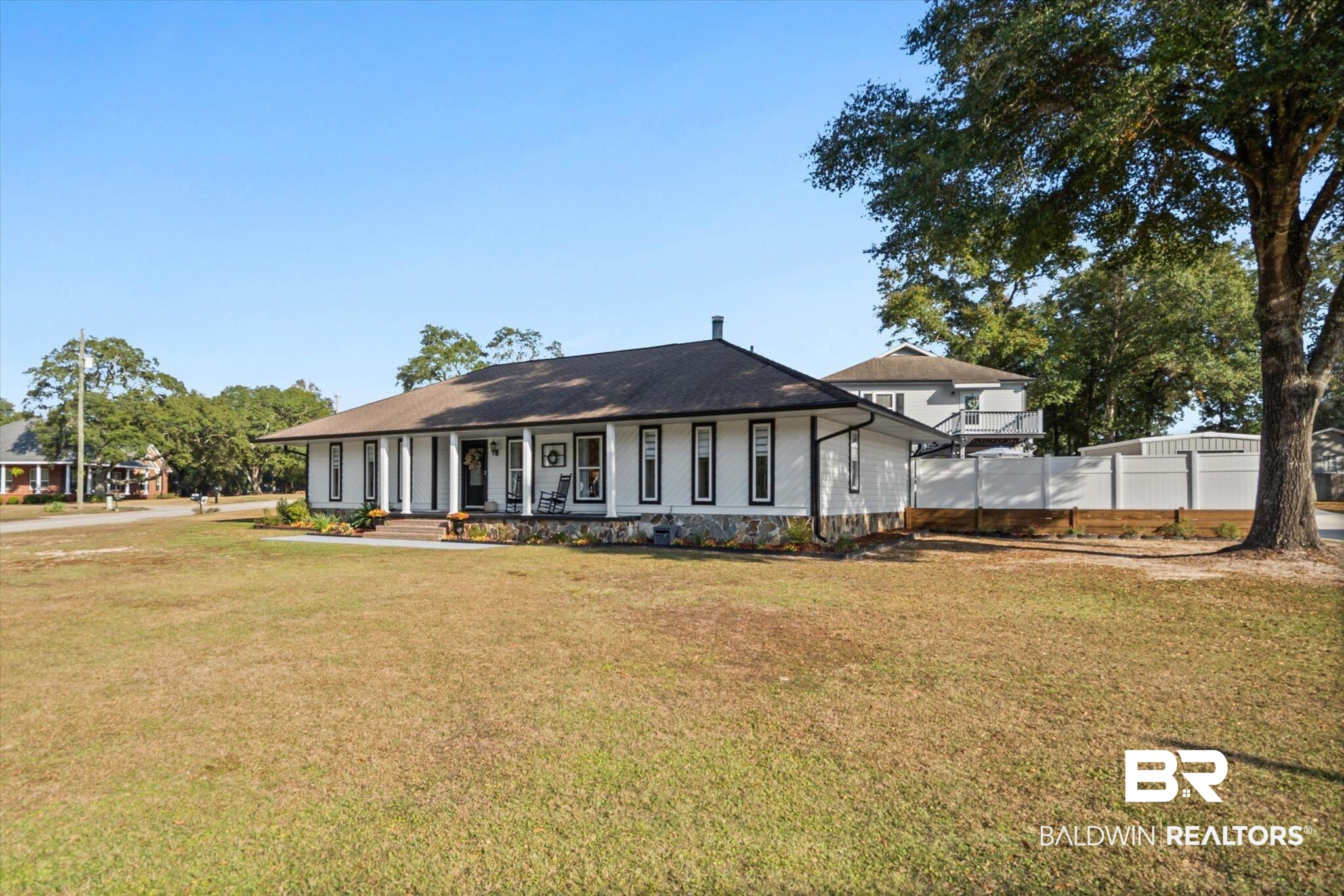 4567 Pine Avenue Saraland, AL 36571 - Photo 45 of 48 View of front of house with covered porch