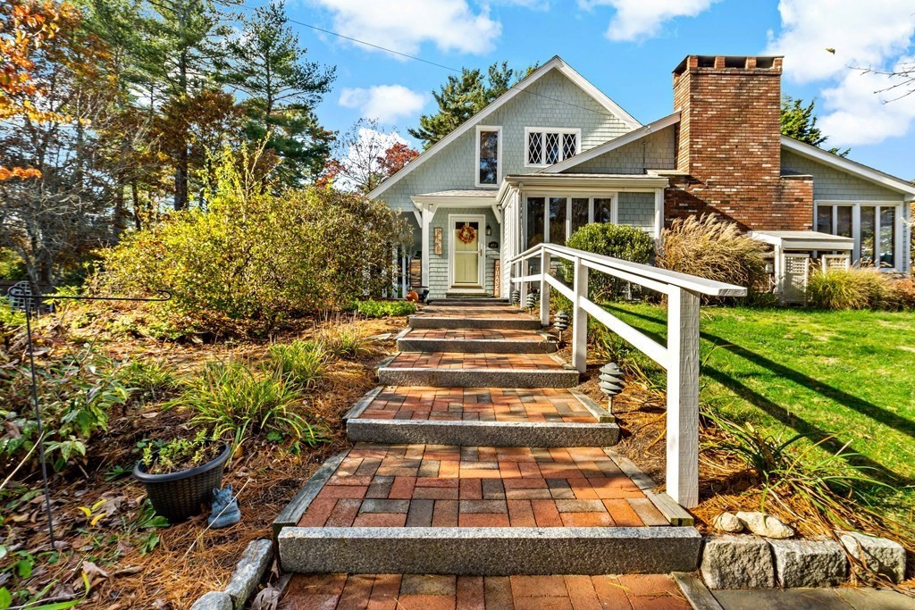482 Delano Road Marion, MA 02738 - Photo 1 of 35 front view of house with a yard