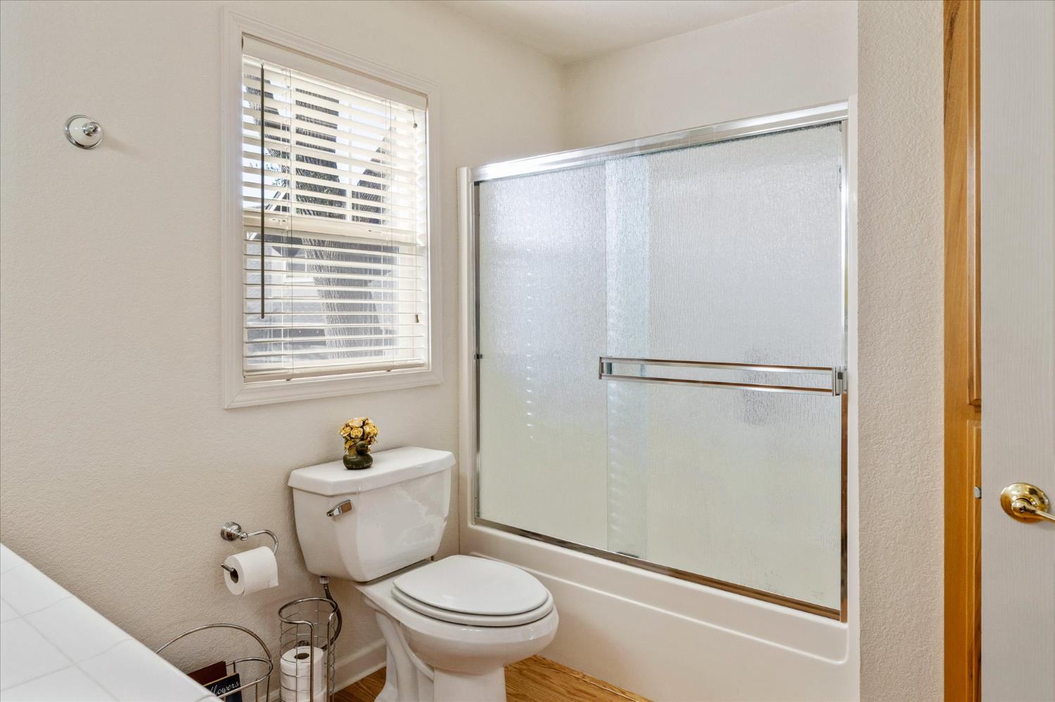 476 Fiddler Court Angels Camp, CA 95222 - Photo 26 of 40 a bathroom with a toilet and a shower