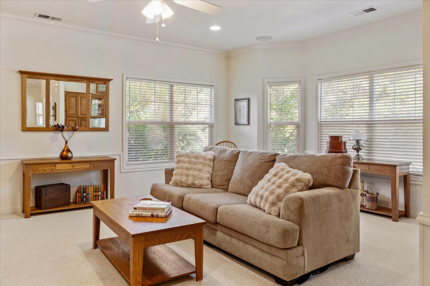 476 Fiddler Court Angels Camp, CA 95222 - Photo 6 of 40 a living room with furniture and a fireplace