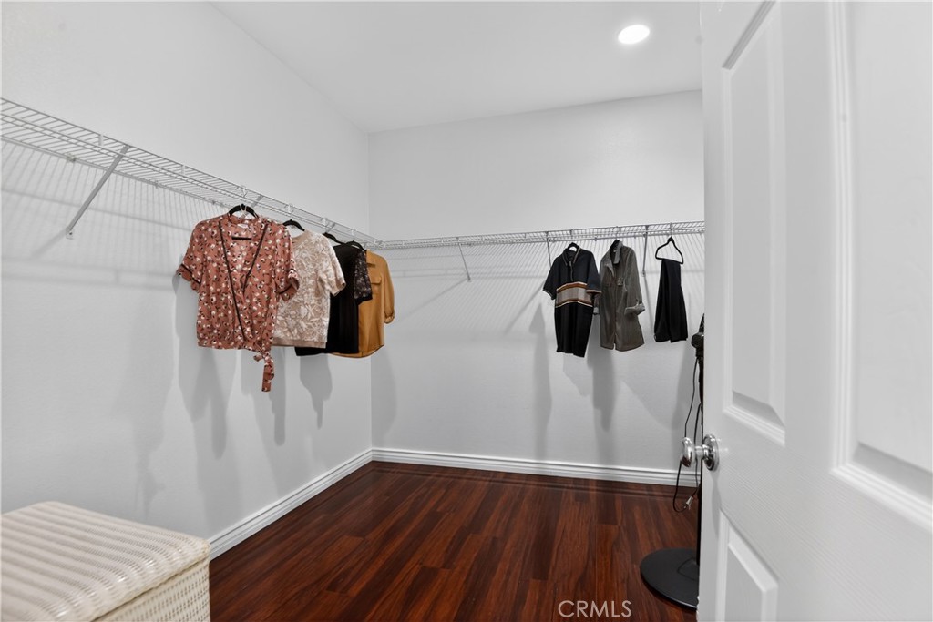2621 Fallen Leaf Court Simi Valley, CA 93063 - Photo 37 of 58 a view of walk in closet with clothes and shoes