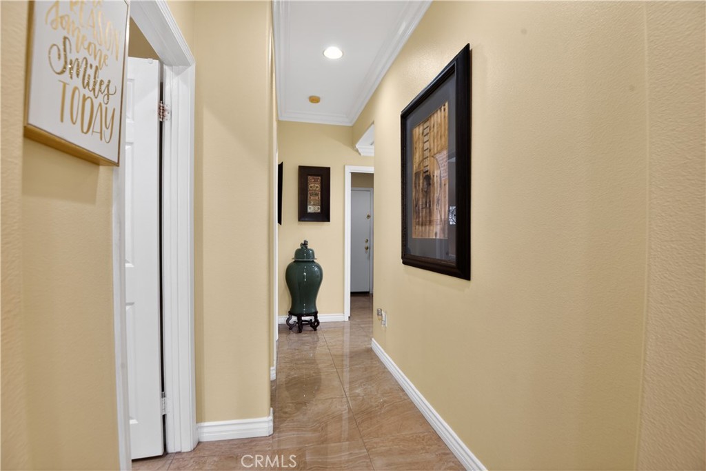 2621 Fallen Leaf Court Simi Valley, CA 93063 - Photo 56 of 58 a view of hallway with livingroom and hallway