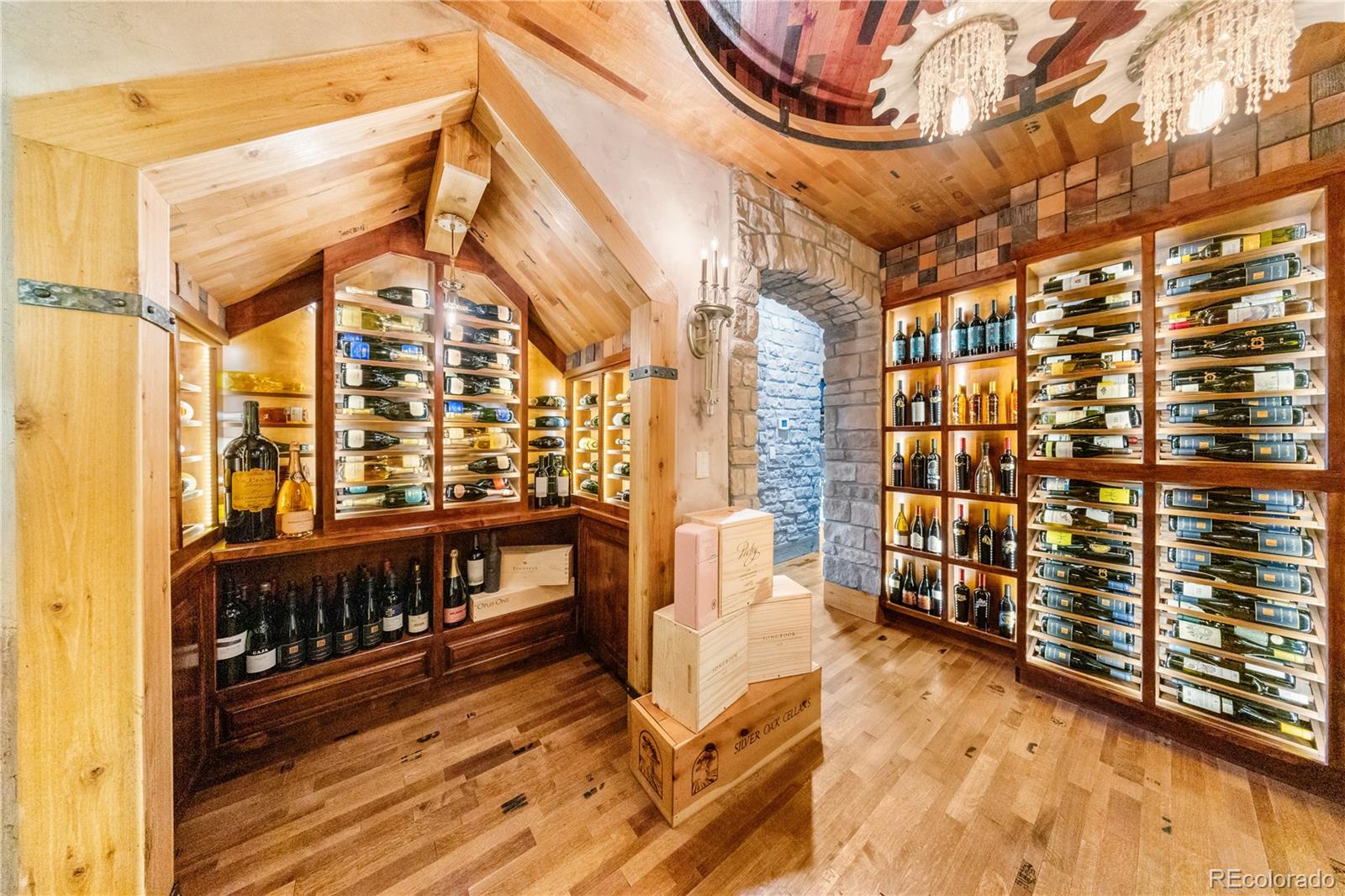 10785 Sundial Rim Road Highlands Ranch, CO 80126 - Photo 28 of 43 a view of a balcony with wooden floor and fence
