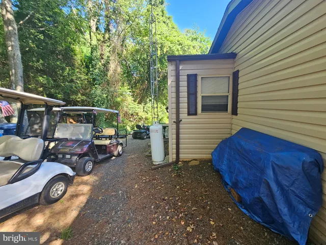 a view of outdoor space and deck