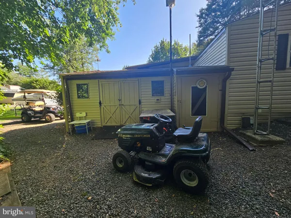 a car parked in front of a house