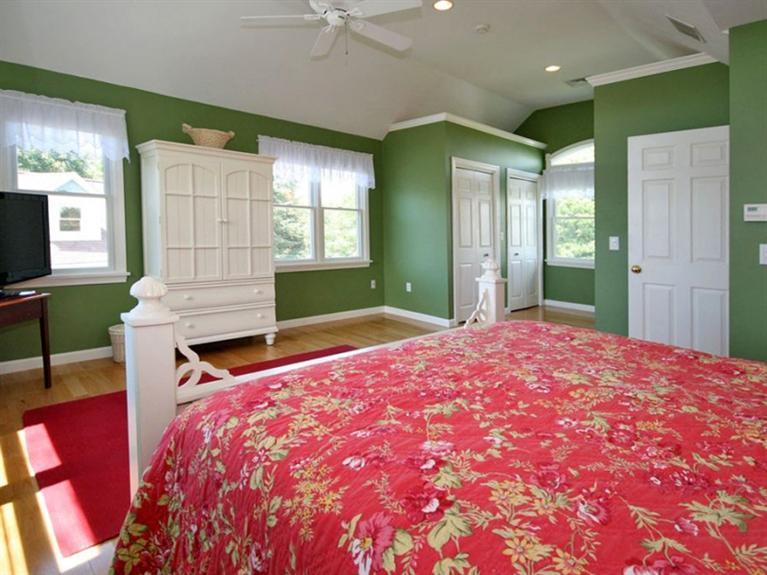 1 Sias Point Road Buzzards Bay, MA 02532 - Photo 3 of 29 a bedroom with a bed and a flat screen tv