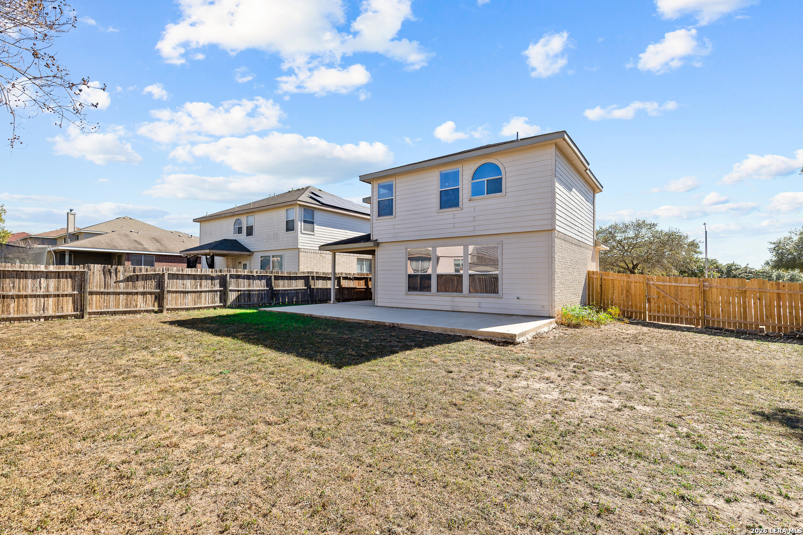 128 Pilot Cibolo, TX 78108 - Photo 40 of 49 a front view of a house with a yard and garage