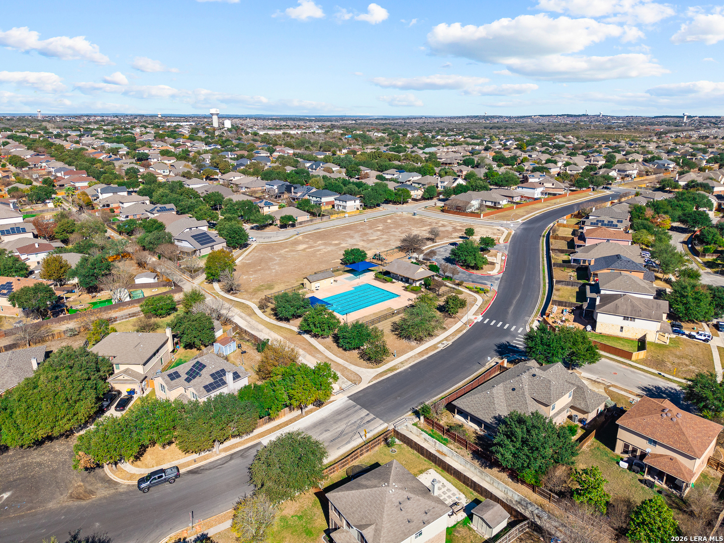 128 Pilot Cibolo, TX 78108 - Photo 41 of 49 an aerial view of residential houses with outdoor space