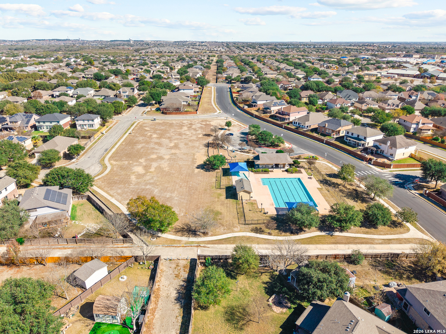 128 Pilot Cibolo, TX 78108 - Photo 43 of 49 an aerial view of residential building and lake