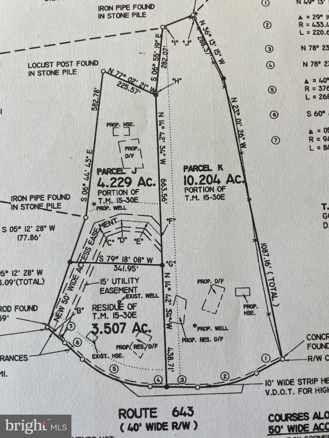 3016 Etlan Road Etlan, VA 22719 - Photo 36 of 40 Plat closeup